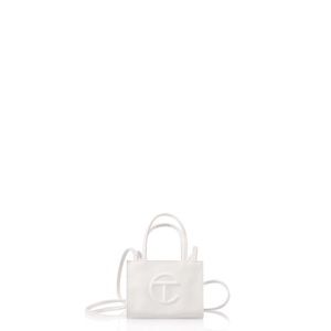 Telfar: Small White Shopping Bag